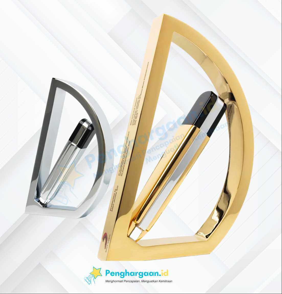 plakat penghargaan perusahaan the sony music  recognition awards