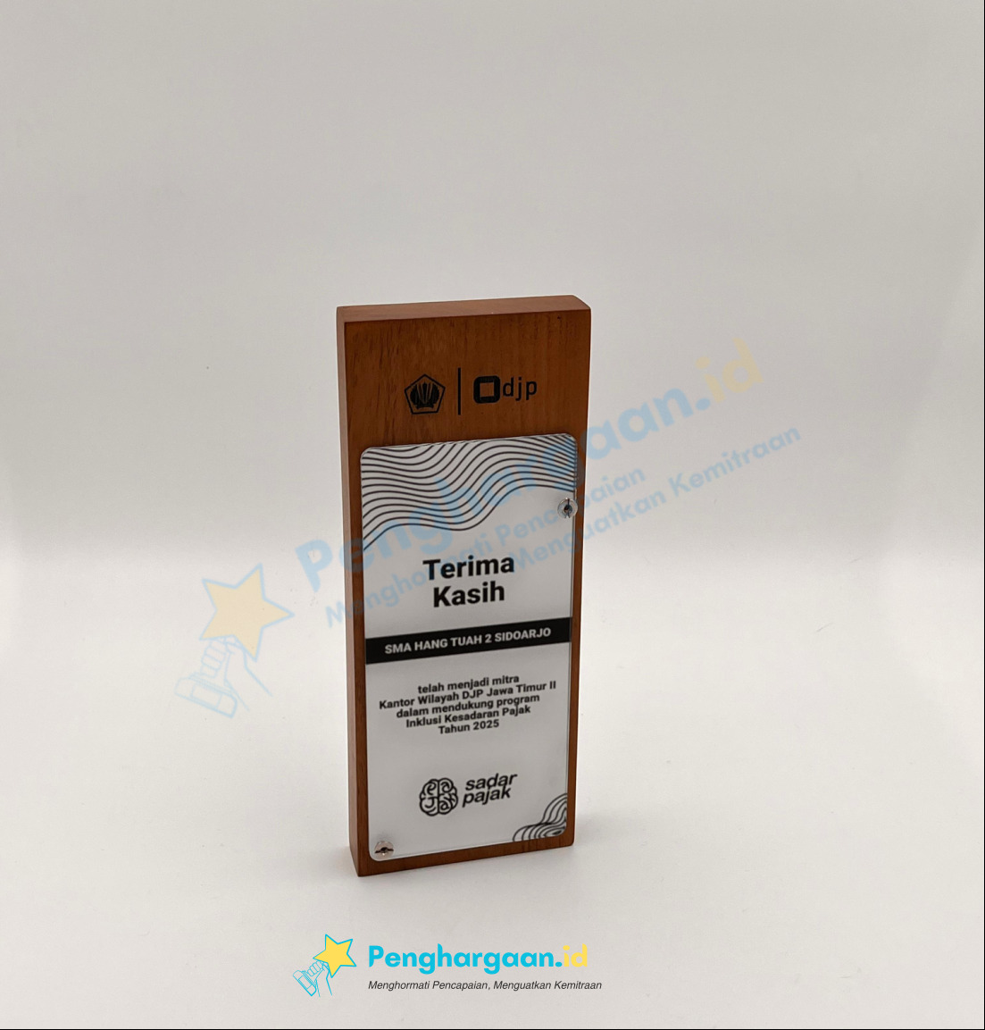 plakat ucapan terimakasih perusahaan djp - kayu express 106